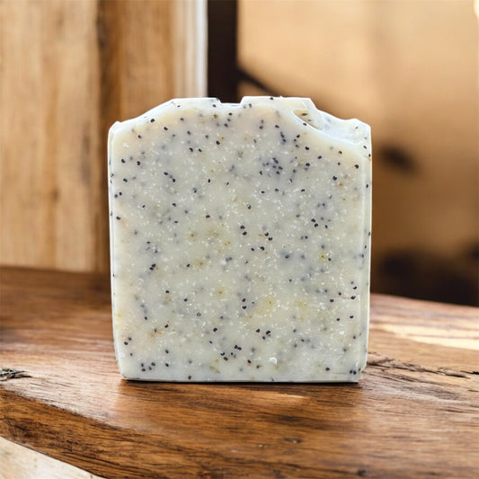 Lemon Poppy Seed Tallow Soap